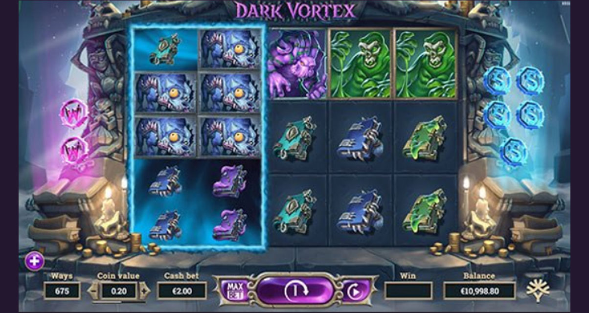 Где играть в онлайн слот Dark Vortex? 